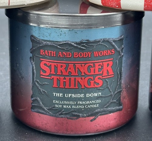 Bath And Body Works Stranger Things Chapter 1 & 2 🔥 3 Wick Candles 🔥 - Picture 5 of 17