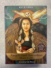 Angels And Ancestors Oracle Cards Deck & Guidebook. Good Condition!