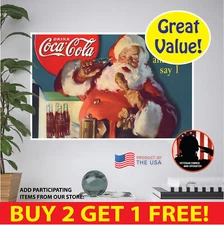 Vintage Coca-Cola POSTER/MULTI. FORMATS/PAPER/CANVAS/VINYL/POSTCARD/STICKER