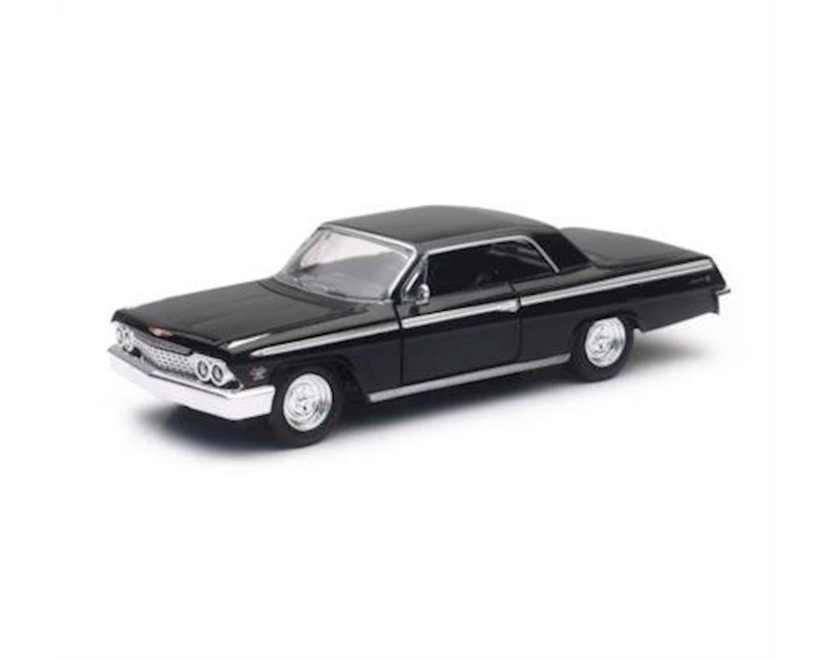 New Ray 1/25 Scale 1962 Chevrolet Impala SS Die Cast Model (Black)  [NRY71843A]
