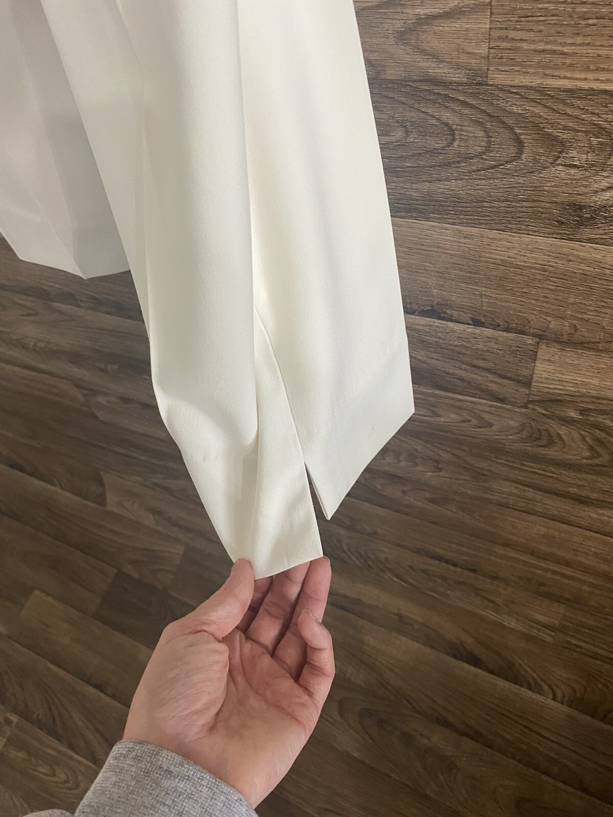 Chico’s Size 1.5 White Dress Slacks Straight Leg Pants Casual Work