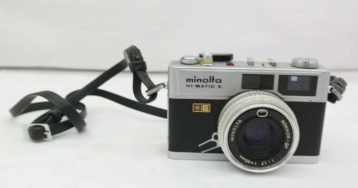 Minolta Hi-Matic E Film Cameras for sale | eBay