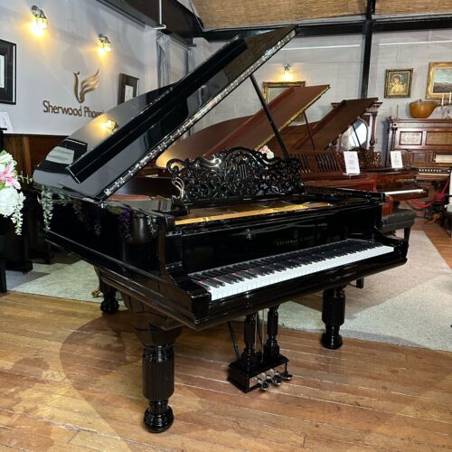 Steinway & Sons Model A Grand Piano in Black Gloss | RESTORED | SHERWOOD PHOENIX - Picture 4 of 16