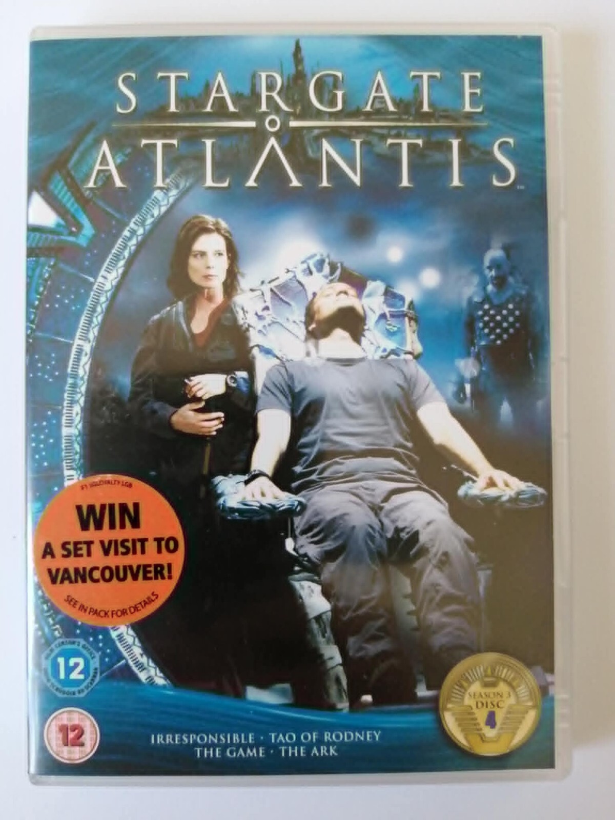 DVD Stargate Atlantis Season 3 Ep 13-16. Joe Flanigan. Rachel Luttrell