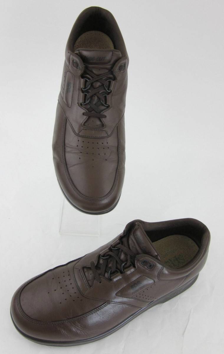 SAS Time Out Mens Comfort Shoes Antique Walnut Leather Sz 14  display picture 1