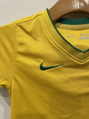 T-Shirt Brésil Football 2012 - Taille M (52x72 Cm), Marque Générique, Jaune