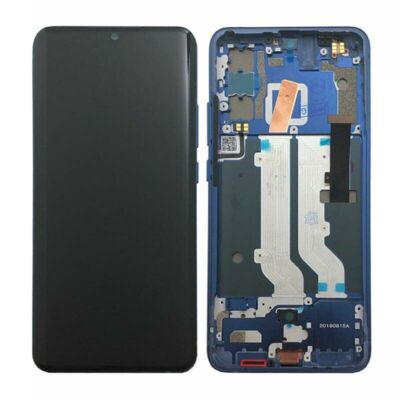 For ZTE AXON 10 Pro OLED Display LCD Touch with Frame Replacement Repair Blue^