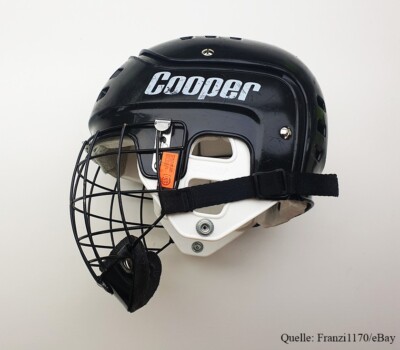COOPER SK600 S EIS HOCKEY HELM ICE HOCKEY HELMET M70 FACEGUARD VINTAGE 80er/90er