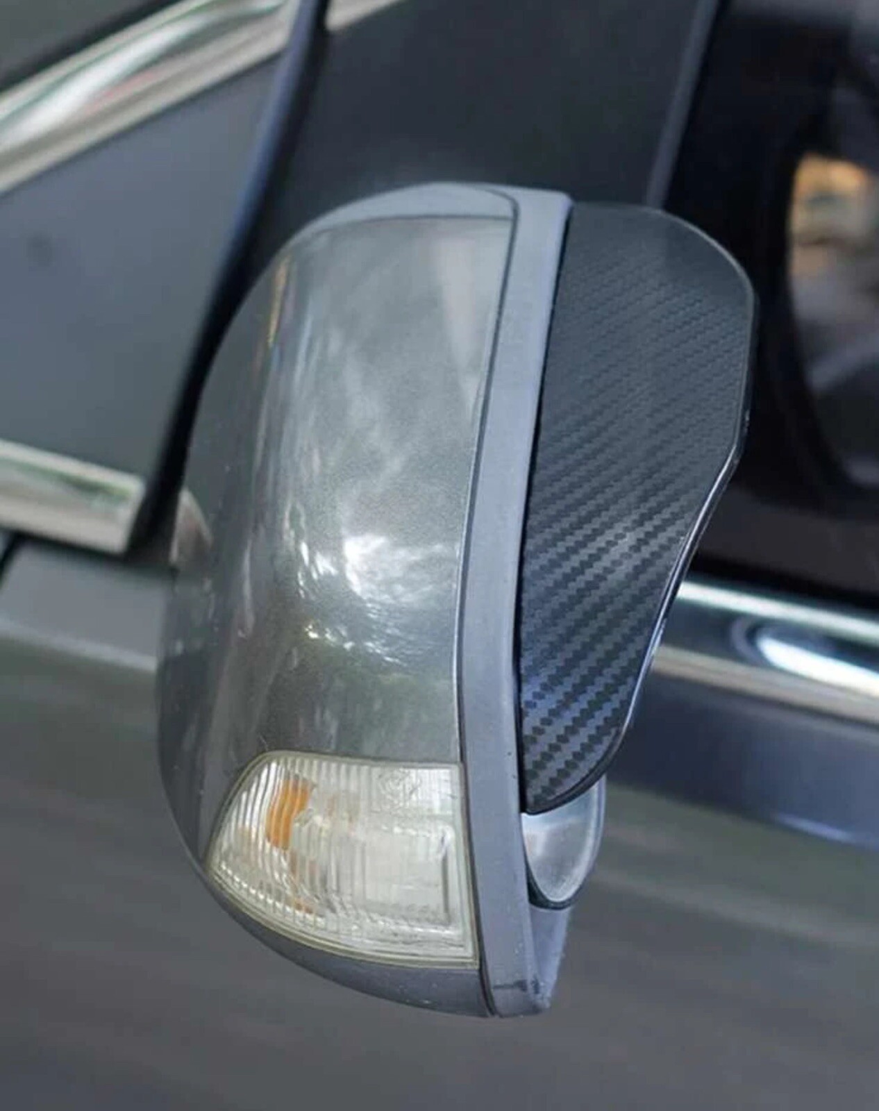 Universal Car Rear View Wing Mirror Sun Shade Shield Rain Board Eyebrow