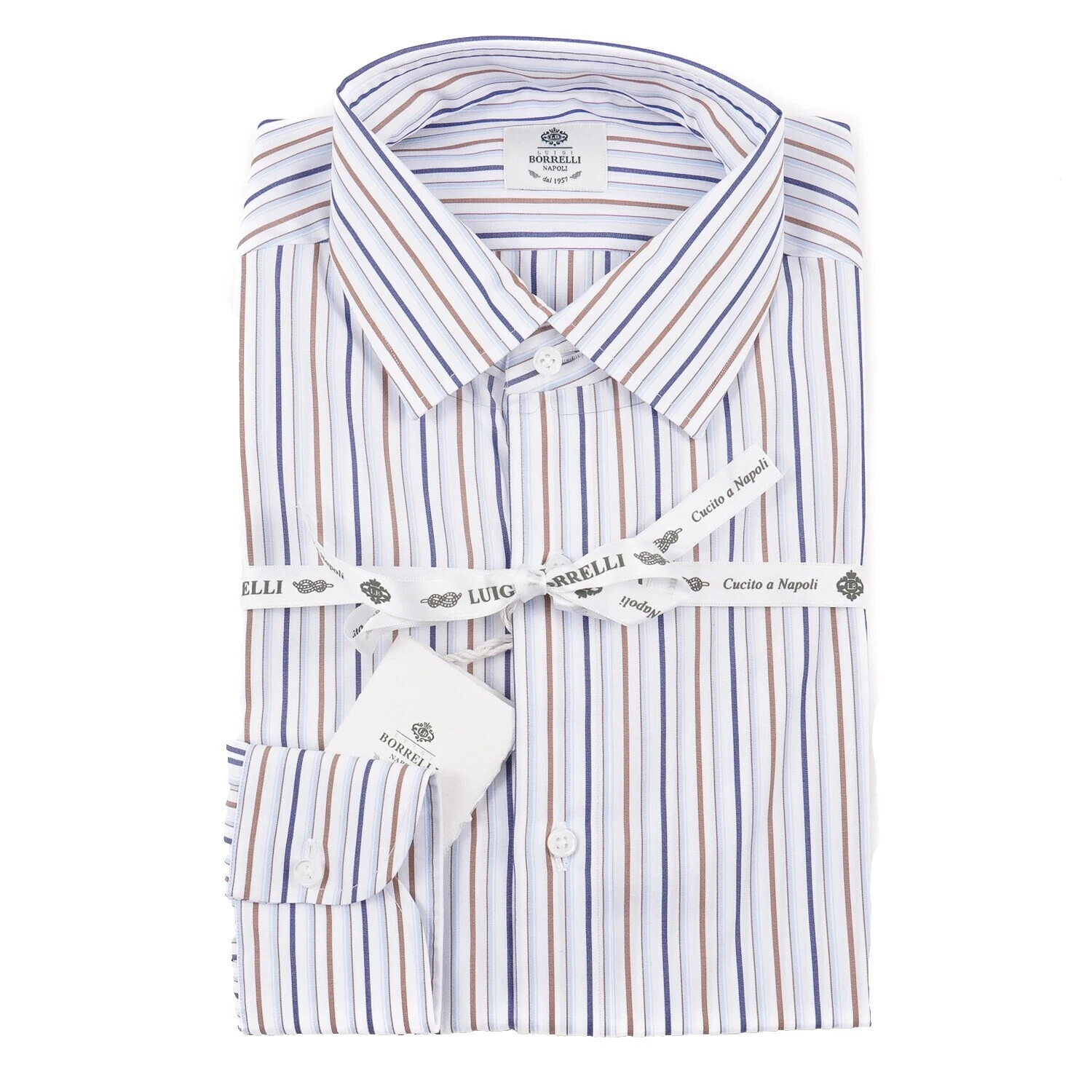 Luigi Borrelli Dress Shirts for Men Regular Regular