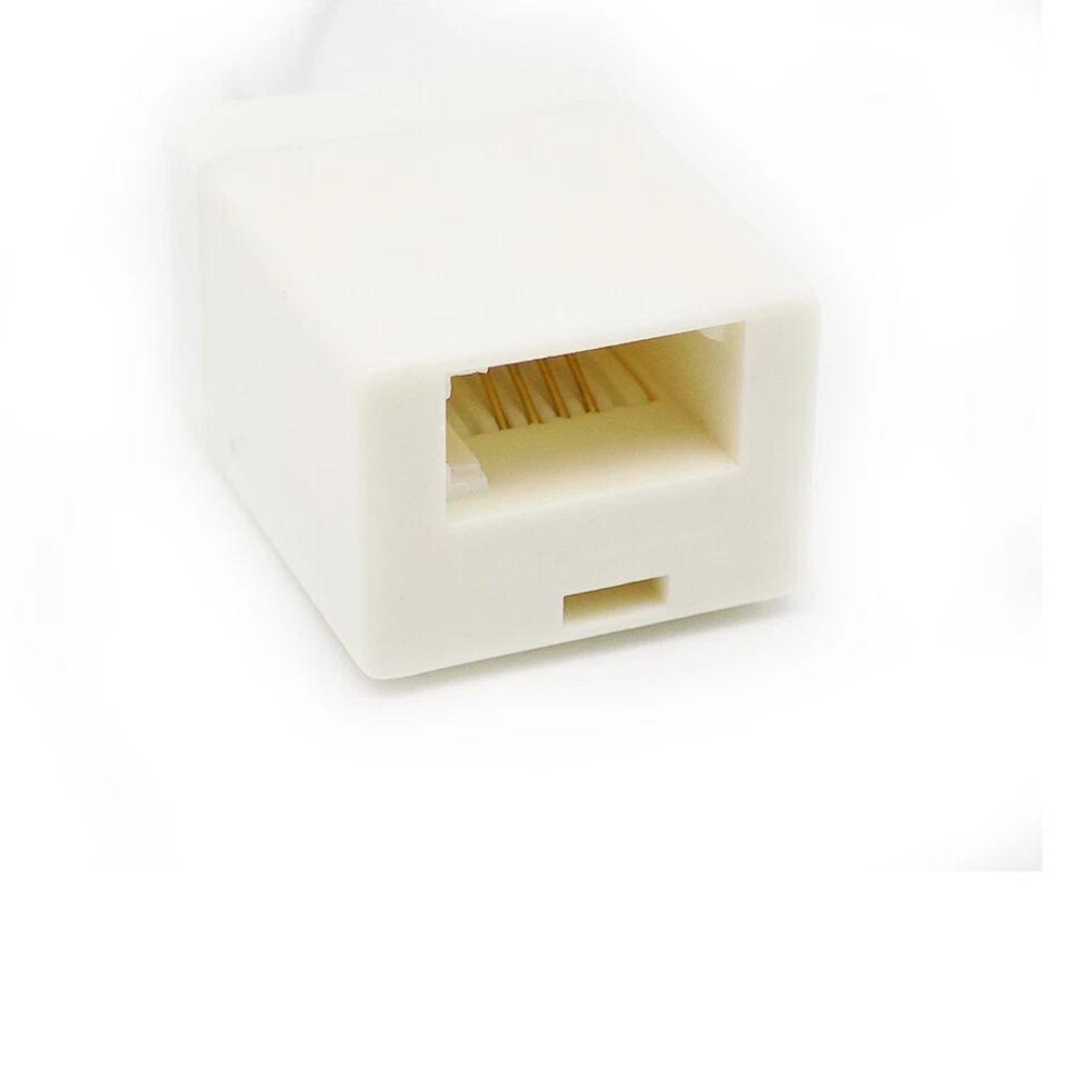 10M RJ11 UK Male To Female BT Extention Cable Extender For Telephone Fax Modem - Image 2 of 4