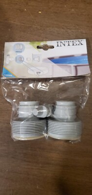 Intex 25009 Type B Pool Clamp on Fittings Converter Pool Accessory ...