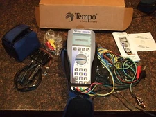 TEMPO SIDEKICK PLUS DIGITAL STRESS LEAKAGE VOLTAGE TELECOM TESTER 1155-5002