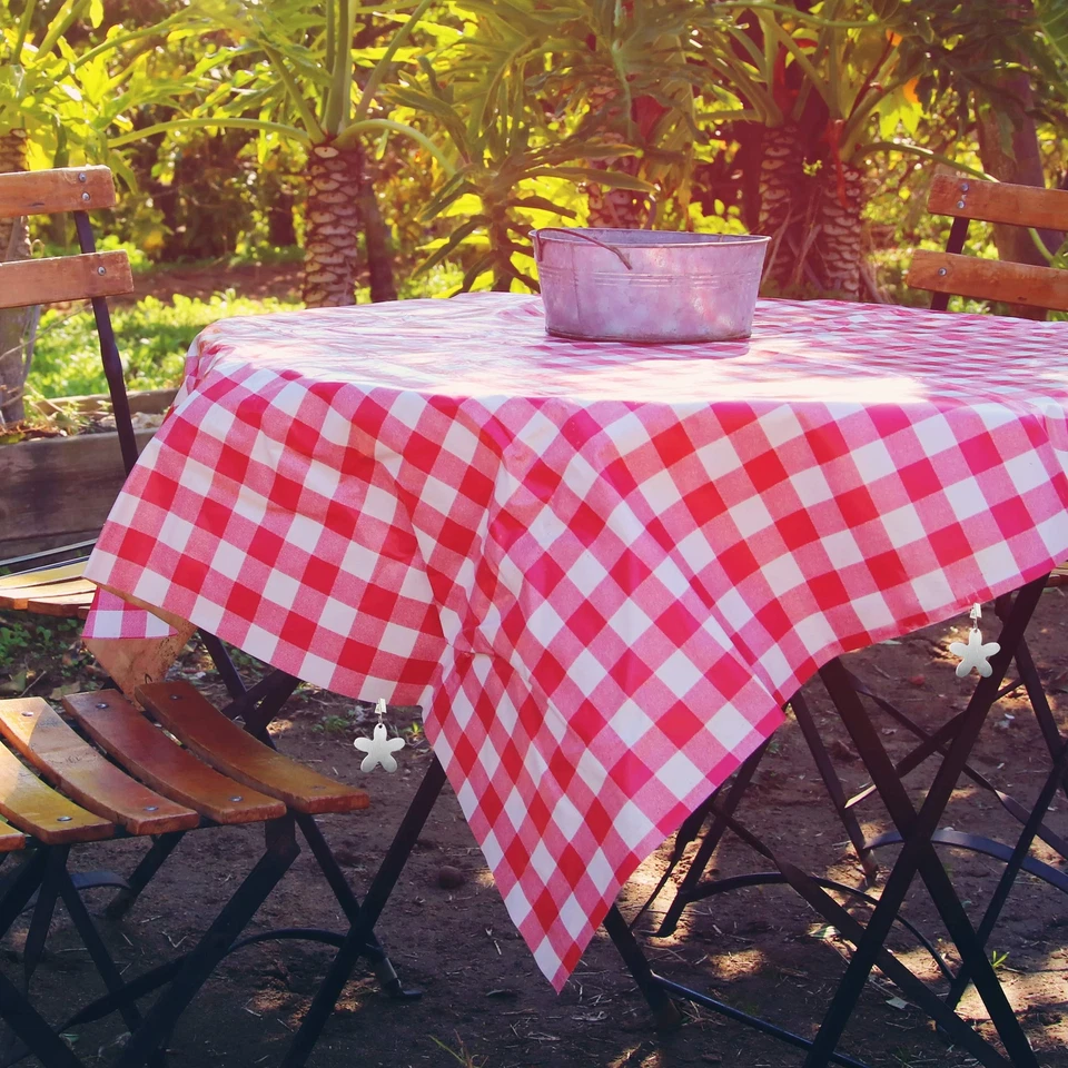 Jeu de 8 Poids pour nappes Pompons Tables intérieur extérieur Acier Inoxydabl... - Image 2 of 4
