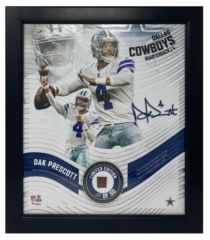 Dak Prescott Dallas Cowboys Framed 15