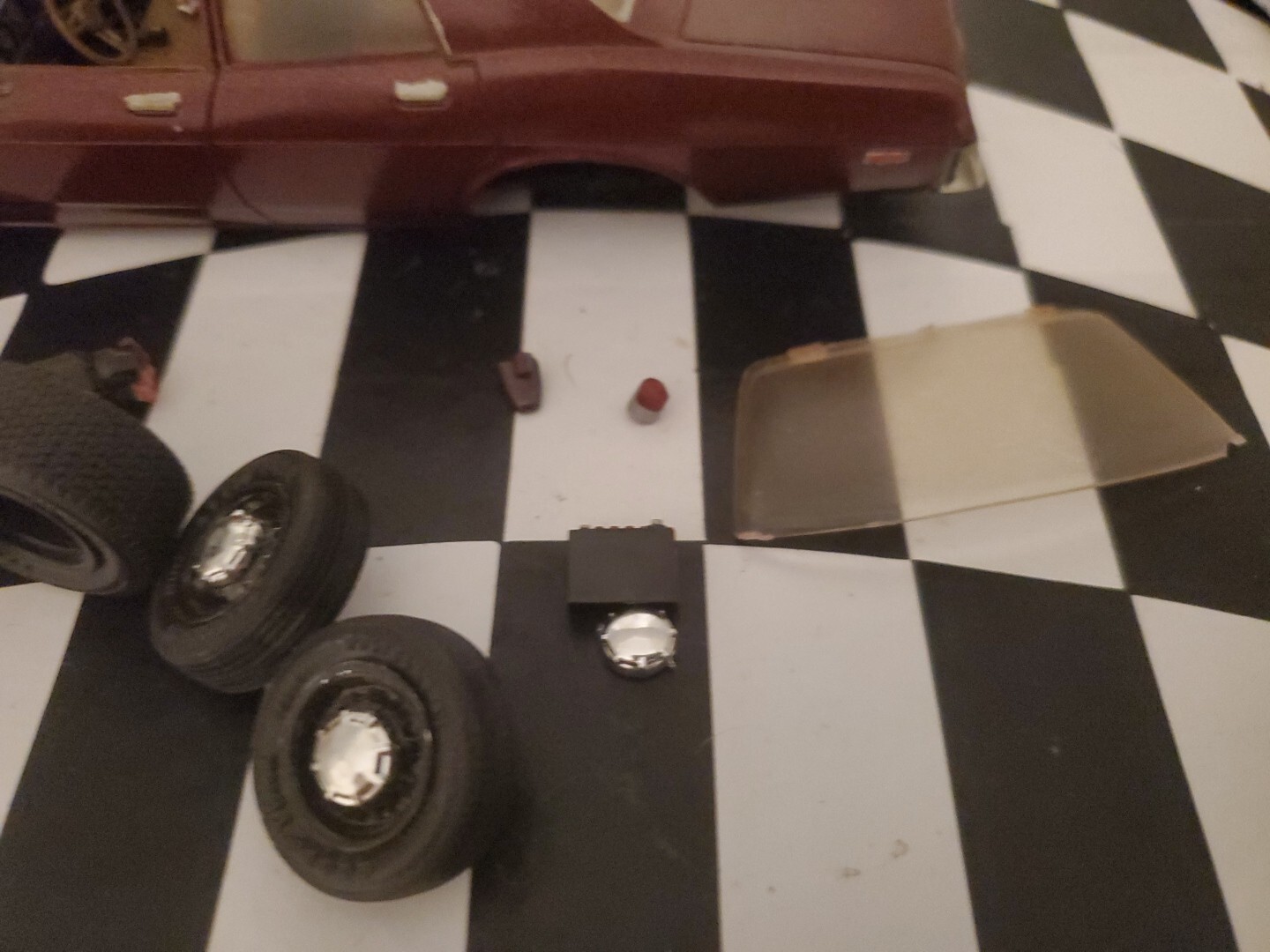 MODEL CAR PARTS MPC DODGE MONACO POLICE CAR PARTS GOOD STUFF LEFT eBay