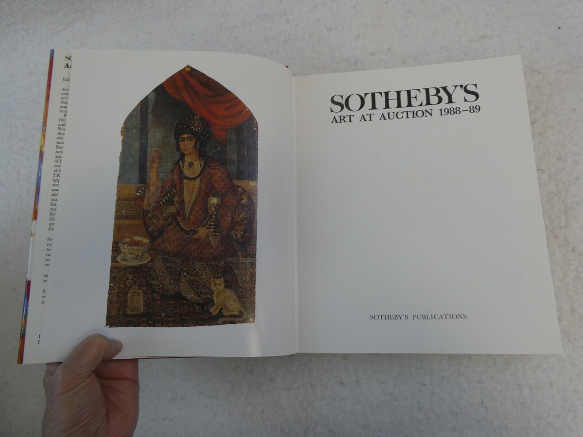 SOTHEBY'S ART AT AUCTION 1988-1989 Edited by Sally Liddell