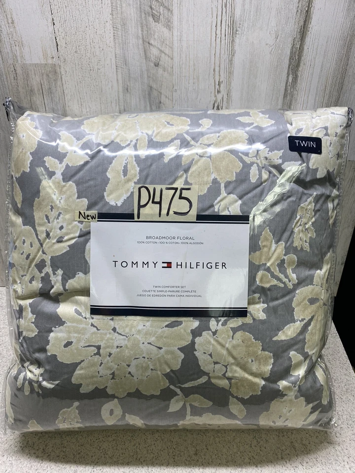 Tommy Hilfiger Broadmoor 花卉双棉被 2 件套 全新 — 第 3/4 张图片