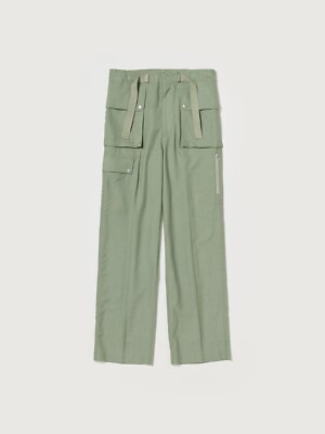 ASK availability First)AURALEE WOOL HERRINGBONE CARGO PANTS new | eBay