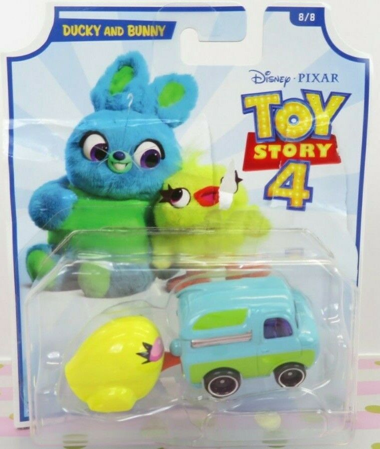 2019 Hot Wheels DISNEY TOY STORY 4 Car Ducky and Bunny Pixar Toy Mini Car Youtub