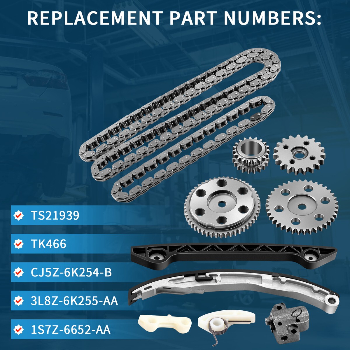 Timing Chain Kit For Ford Escape Mercury Mariner 2.3L 2005