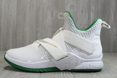 lebron soldier 12 white and green