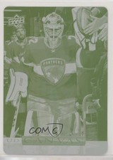 2019 Upper Deck UD Canvas Printing Plate Yellow 1/1 Sergei Bobrovsky #C139 0c3