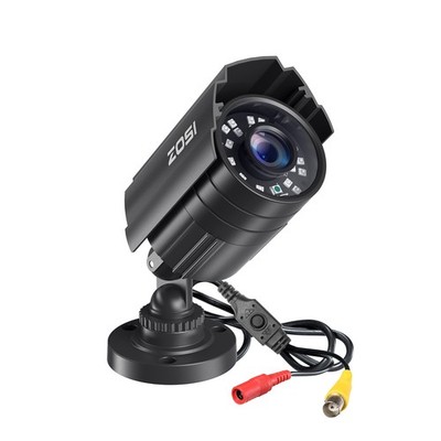 ZOSI 2.0MP 1080P HD 1920TVL Security Camera Hybrid 0CH+1Cam+0TB, Wired-1Cam