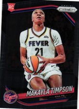 2025 Panini Prizm WNBA #14 Makayla Timpson-Red RC
