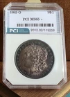 1885 O Morgan  Dollar PCI Mint 65 Toned Brilliant