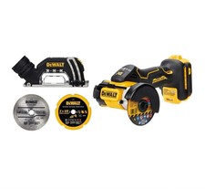Dewalt DCS438 20V 18V MAX XR Brushless Cut-Off Tool 76mm + Guard + Discs - NEW