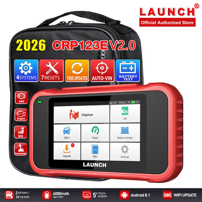 LAUNCH CRP123E Elite KFZ OBD2 Scanner 4 SYSTEM Diagnosegerät ABS ENG AT SRS