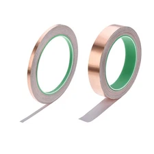 Double Sided Conductive Tapes Copper Foil Tape 20m/65.6ft for EMI Shielding