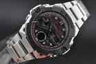 Casio G Shock GST-B400AD-1A4 G Steel Black Red Solar Bluetooth Watch