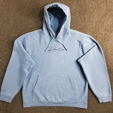 Primitive X Dragon Ball Z Hoodie Mens Size Large Blue Super Future Trunks Anime