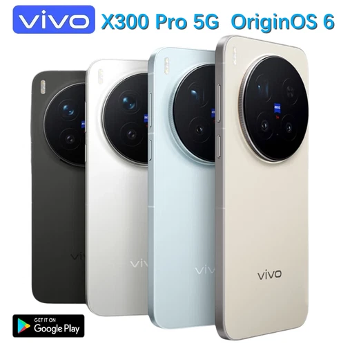 VAT Free! ViVO X300 PRO 5G Phone 120Hz 6.78" Dimensity 9500 Origin OS for Global