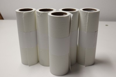 5x Pack Lot 8.5'' x 100' Cotton Twill Printable Paper Backed Inkjet Photo Fabric