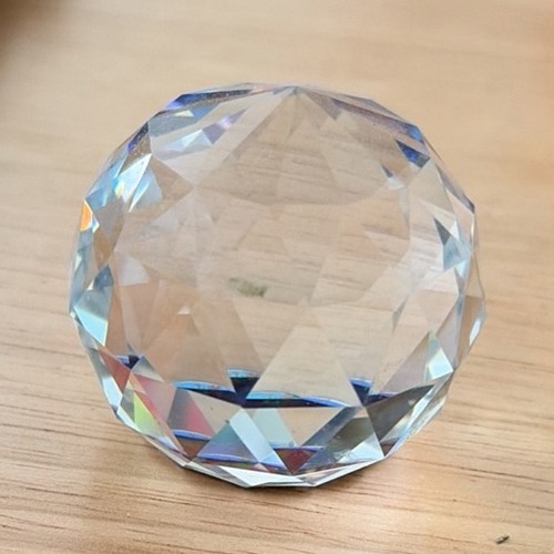 Vintage Swarovski Crystal Souvenir Paperweight Rainbow