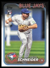 2024 Topps #189 Davis Schneider Toronto Blue Jays Baseball Card