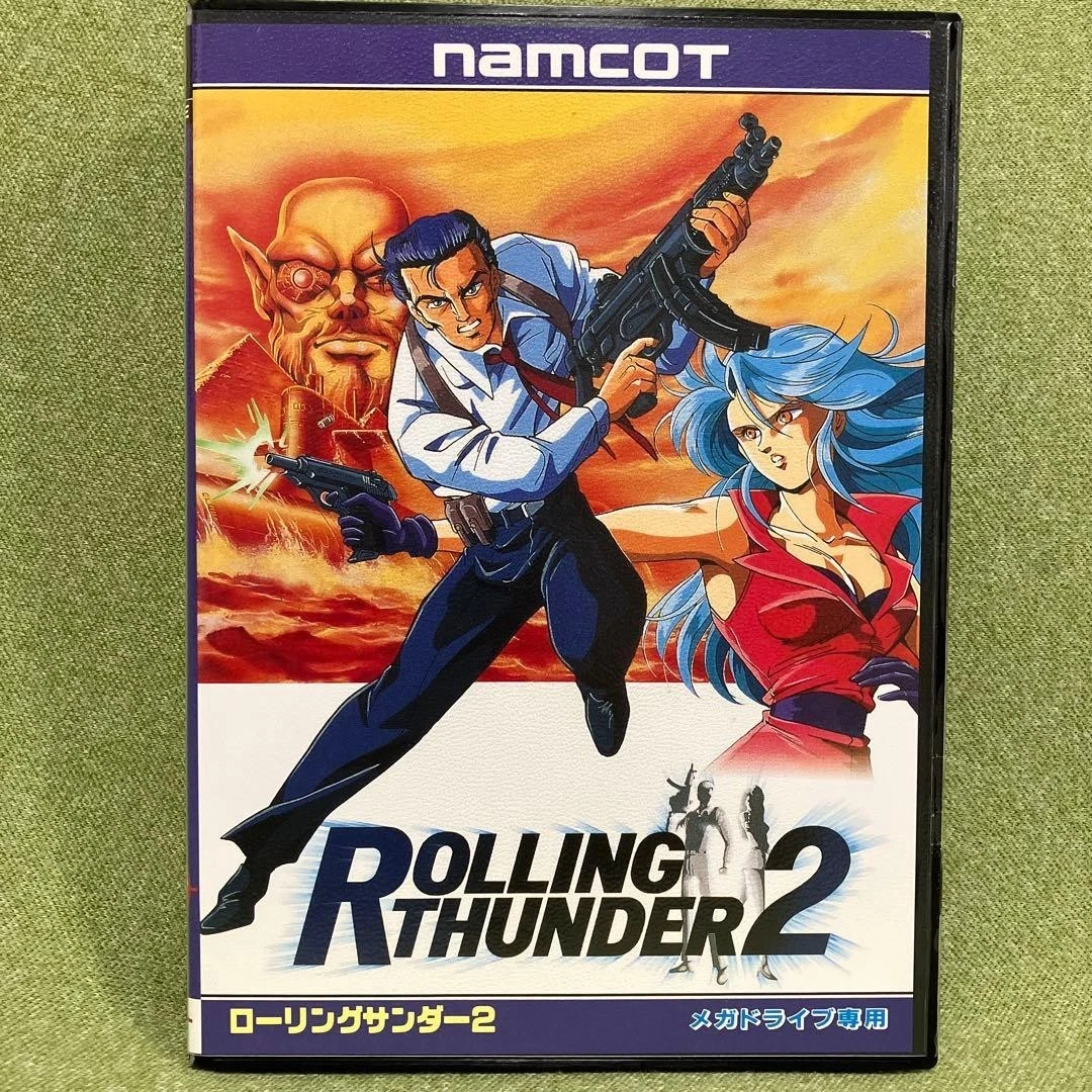 Jogo De Mega Drive, Rolling Thunder 2, Sega | MercadoLivre