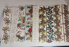 Anna Griffin Christmas Border Ornaments, 58 total /18 pcs 3D 2 of each design/