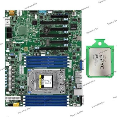 Supermicro H11SSL-i Motherboard 2.0 Version+ AMD EPYC 7B12 CPU Processor Combos
