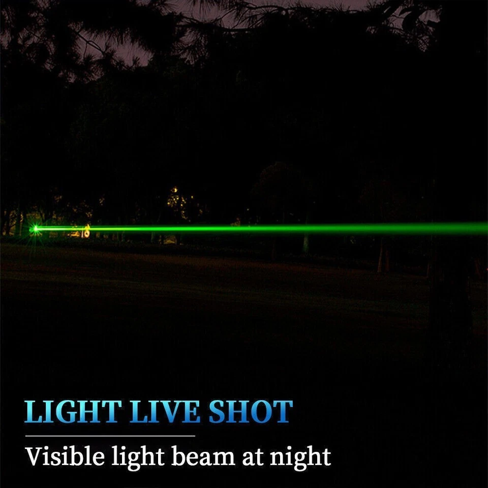 5000M starker grüner Laserpointer Outdoor-Lazer-Taschenlampe USB wiederaufladbar - Bild 4 von 4