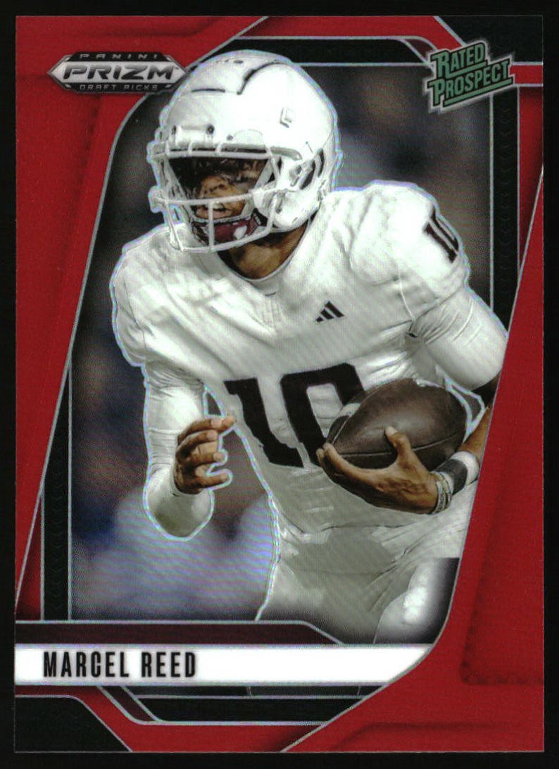 2025 Panini Prizm Draft Picks #167 Marcel Reed Prizms Red #/399