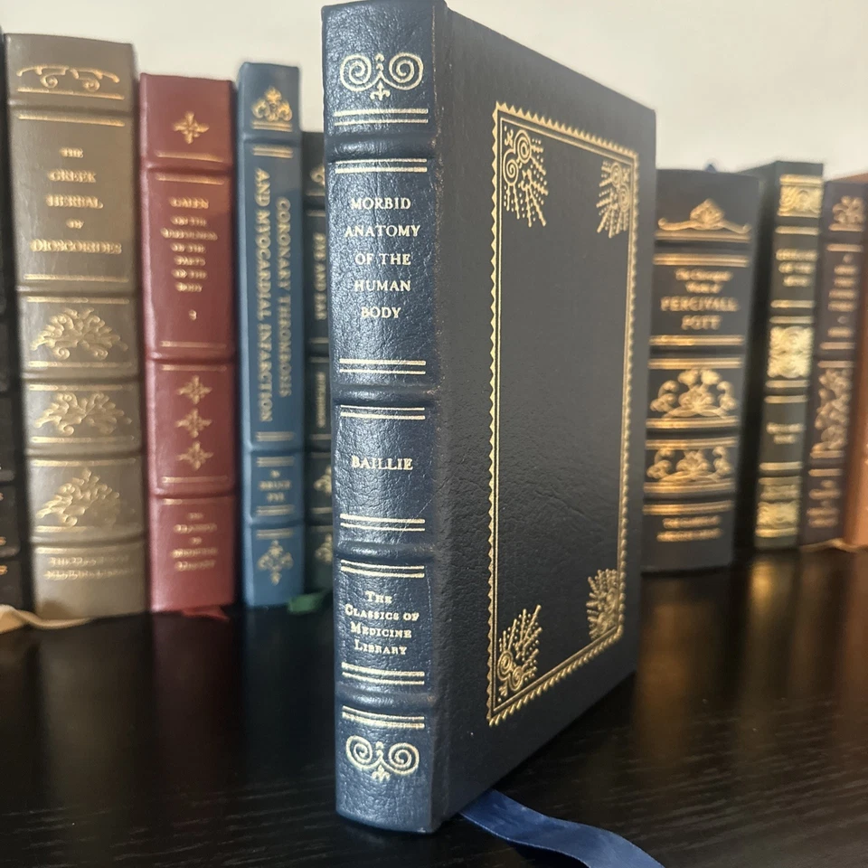 Morbid Anatomy of Human Body BAILLIE Classics of Medicine Library  HC leather - Image 3 of 4