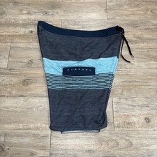 Rip Curl Mirage Ultimate Stretch Boardshorts Men's Sz 36 Blue Swim Surf Boat