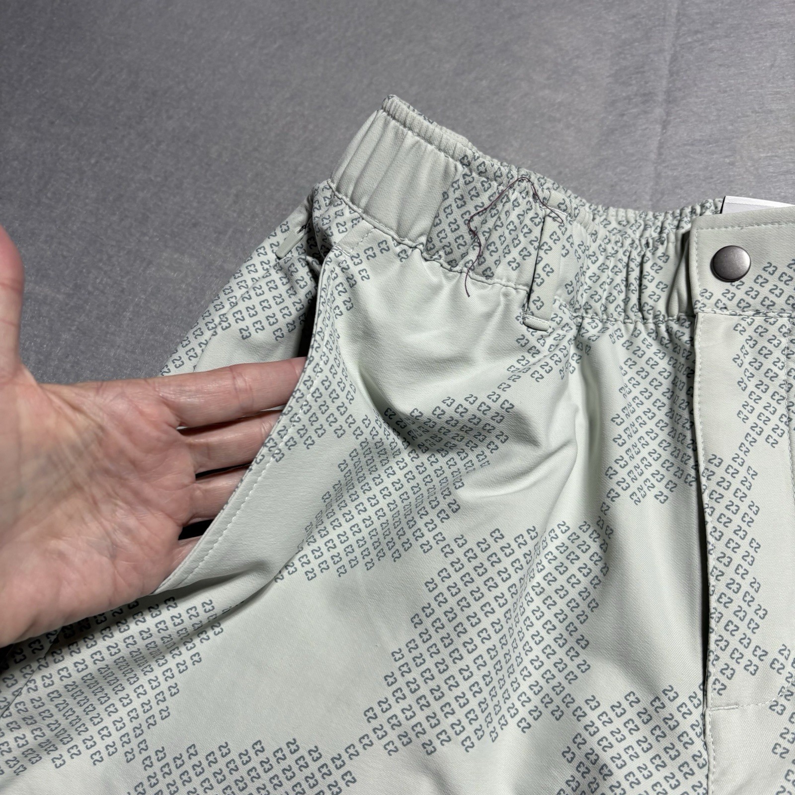 Nike Jordan Sport Mens Dri-FIT Printed Golf Shorts HQ8675-034 Diamond 23 Medium thumbnail 12