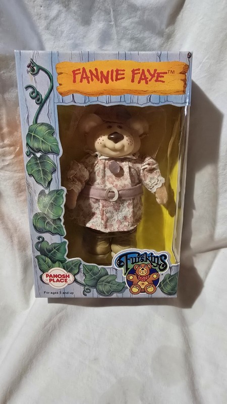Vintage 1986 Furskins Fannie Faye Panosh Place New In Box