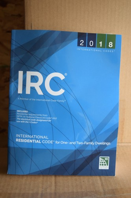 #ad IRC International Residential Code for One and Two Family Dwellings 2018 $70.00