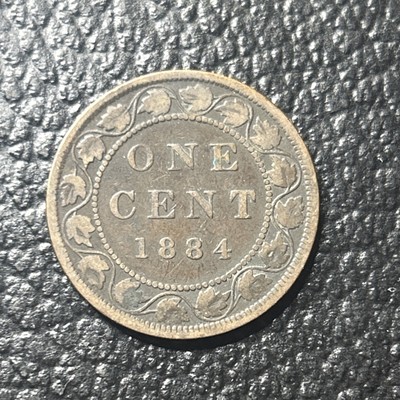 Canada: 1884 1 Large Cent Queen Victoria Auction | eBay